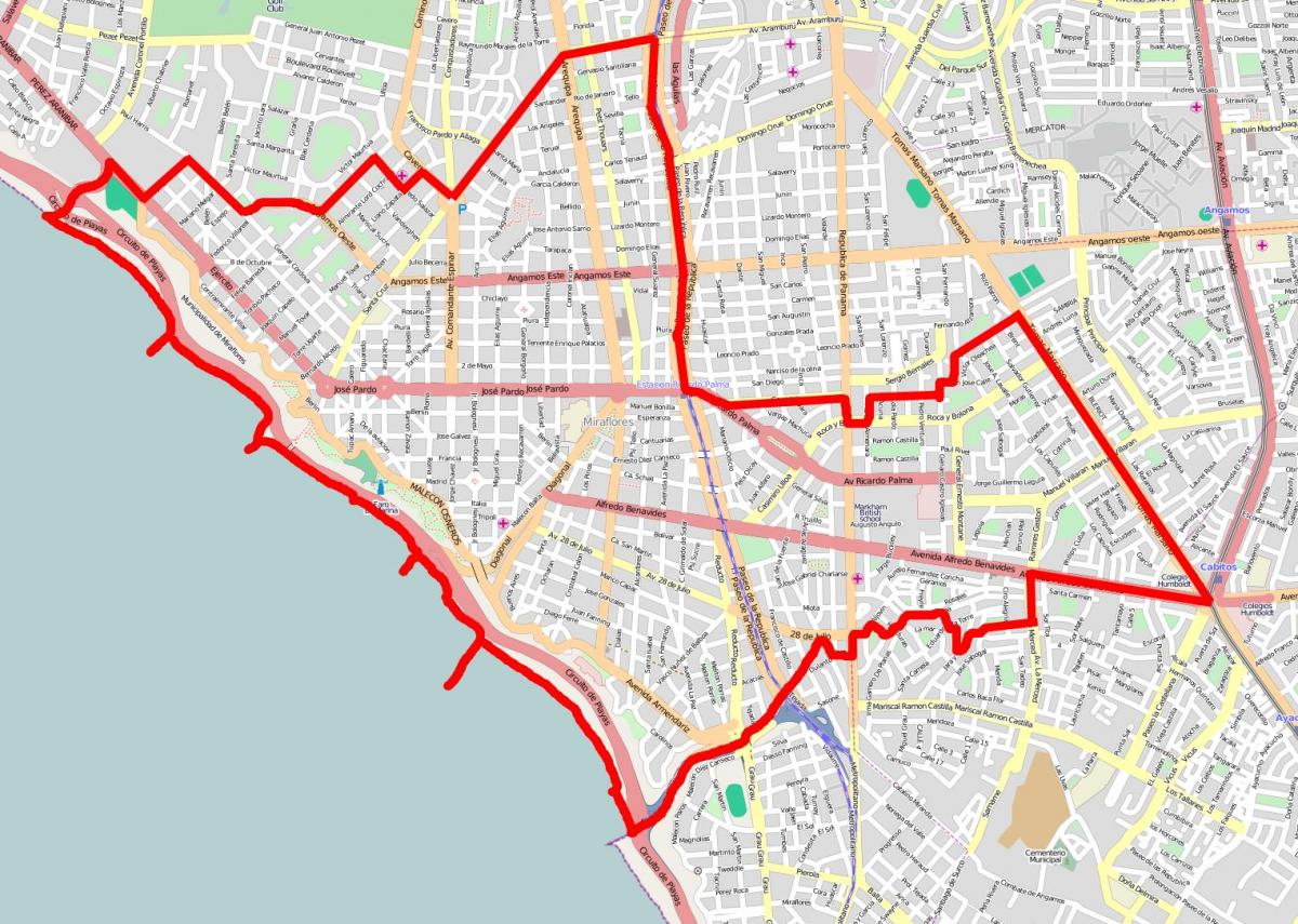 Miraflores Lima kart